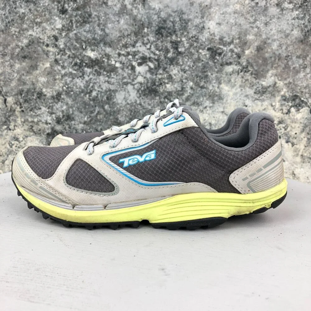 Teva Women's Size 7 Tevasphere Grey Trail Running Hiking Shoes Sneakers 1003965